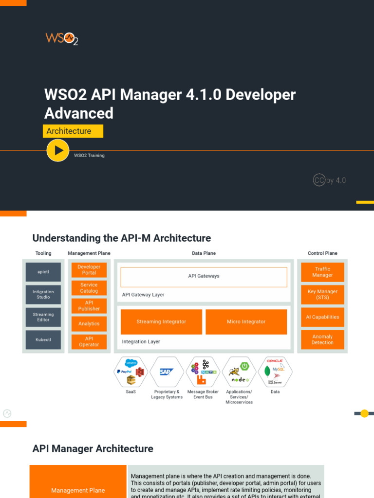 WSO2 API Manager Architecture Overview | PDF | Databases | Gateway ...