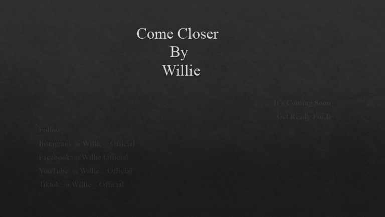 New Music Release by Willie | PDF