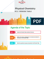 Topic 2 Periodic Table