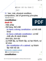 Constitution: (Con Sti Tu Tion - Kɒnstɪ'tju ƩN)