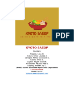 Kyoto Saeop Business Concept