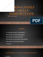 Personalitatile Neamului - Oamenii Cetatii