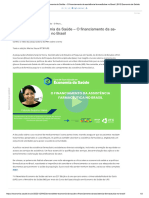 23 Newsletter Economia Da Saúde - O Financiamento Da Assistência Farmacêutica No Brasil - BVS Economia Da Saúde