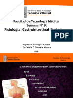 Clase 9 Fisiologia Gastrointestinal Parte I Unfv