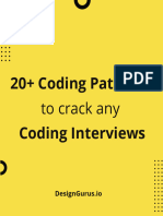 20+ Coding Patterns To Crack Any Coding Interviews