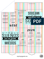 Calendario Suenos