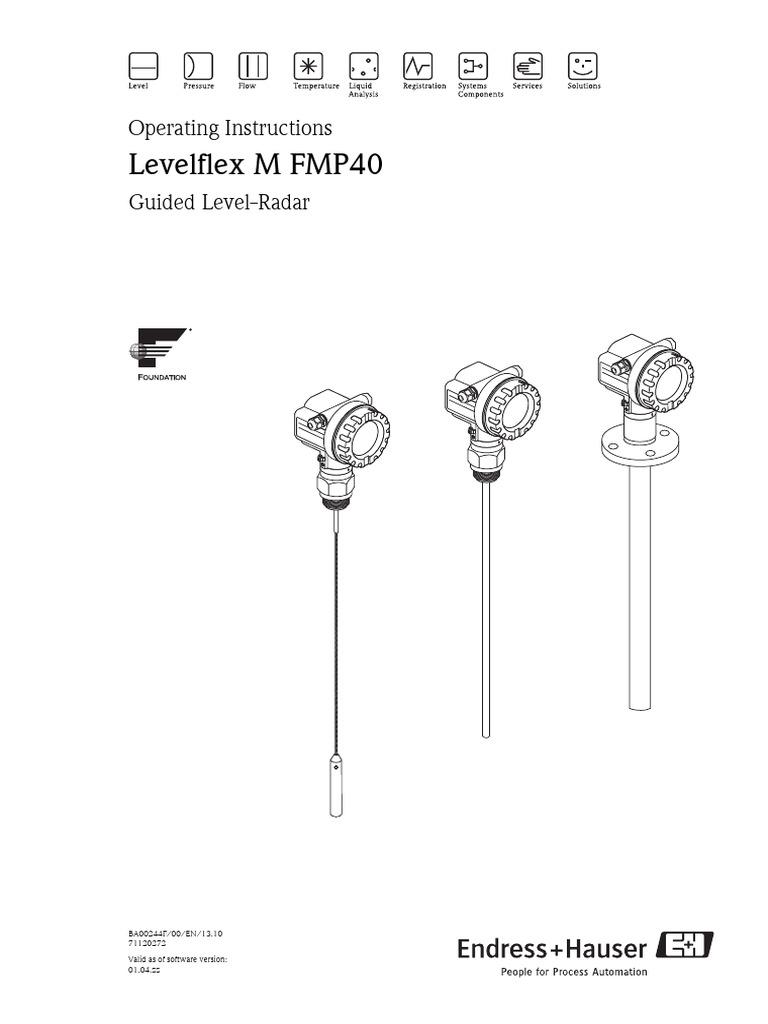 E&h Radar Level Gauge PDF Safety Hazards
