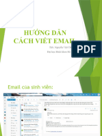 HƯỚNG DẪN CÁCH VIẾT EMAIL Nguyen Viet Tien