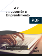 Introducción Al Emprendimiento