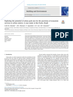 2018 - Almeida Et Al - Exploring The Potential of Urban Park Size For The Provision of Ecosystem Services To Urban Centres