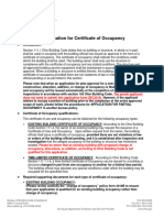 BDCC CertificateOfUseAndOccupancy