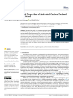 15 Sorption and Textural Properties of Activated Carbon Derived