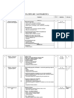 Geografie, Clasa A IV-a - Planificare Și Proiectare