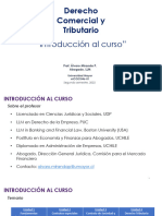 Diapo 1 - Derecho Comercial y Tributario - Introduccion Al Curso