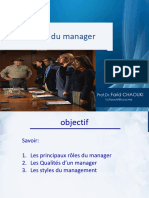 Les Rôles, Qualités Et Styles de Manager +++