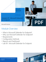 Device Protection With Microsoft Endpoint Manager and Microsoft Defender For Endpoint - Module 09 - Microsoft Defender For Endpoint