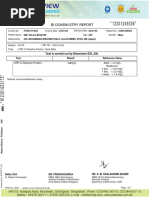 Biochemistry Report: Test Is Carried Out by Dimension EXL 200