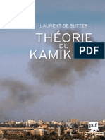 Laurent de Sutter - Théorie Du kamikaze-PUF (2016)