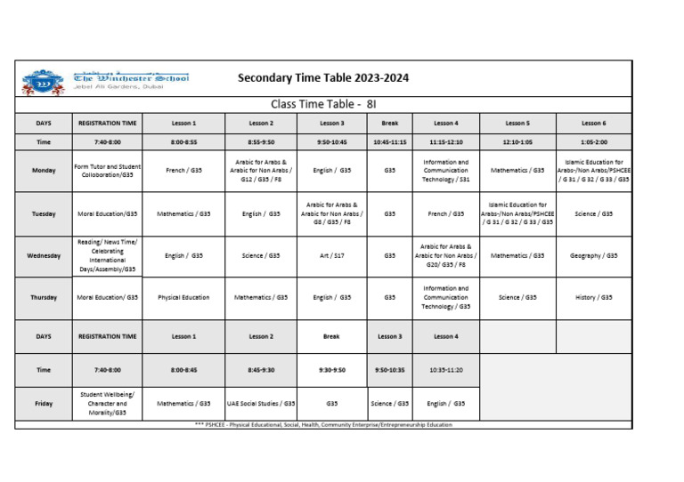 year-8-i-class-time-table-pdf