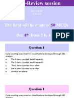 Review Session Final F23