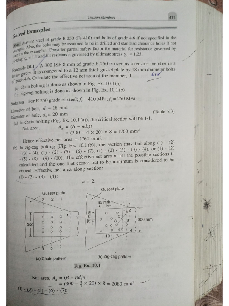 Steel Numerical End Sem | PDF