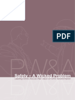 Safety A Wicked Problem