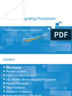 B - 01 - TDD LTE Signaling Procedures