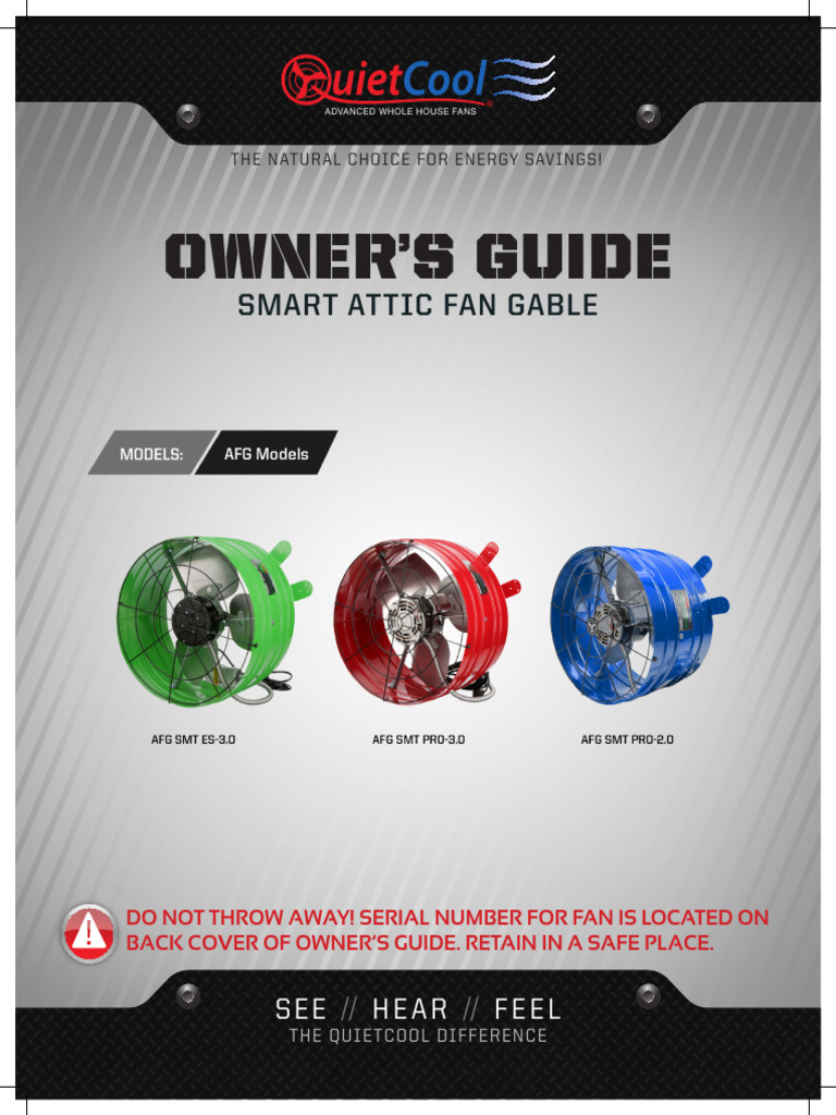 Whole House Fan Installation 2020 | PDF | Humidity | Computing