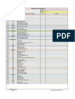 Daily Check Sheet