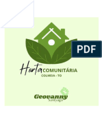 Projeto Geovanny Horta Comunitaria
