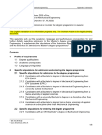 MSC Mechanical Engineering Appendix