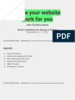 Make Your Website Work For You - Final Slide Deck 2022