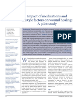 Impact of Medications and Lifestyle Factors On Wound Healing A Pilot Study 2