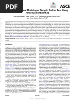 2021 Amirhosseini Et Al. Three Dimensional Modeling of Geogrid Pullout Test Using Finite Element Method