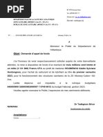 Modèle de Soit Transmis Administratif | PDF