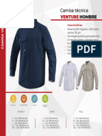 FC Camisa Tecnica Hombre Venture Legend