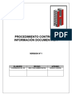 Procedimiento de Control de Informacion