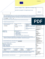 Austria Visa Form