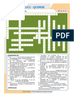 Q - Crucigrama - 5to - IVB - Cinetica Quimica