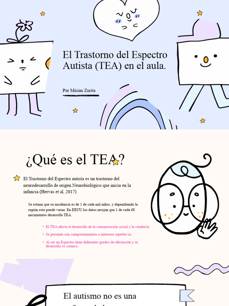 Presentación Autismo en El Aula | PDF | Espectro autista | Neurociencia
