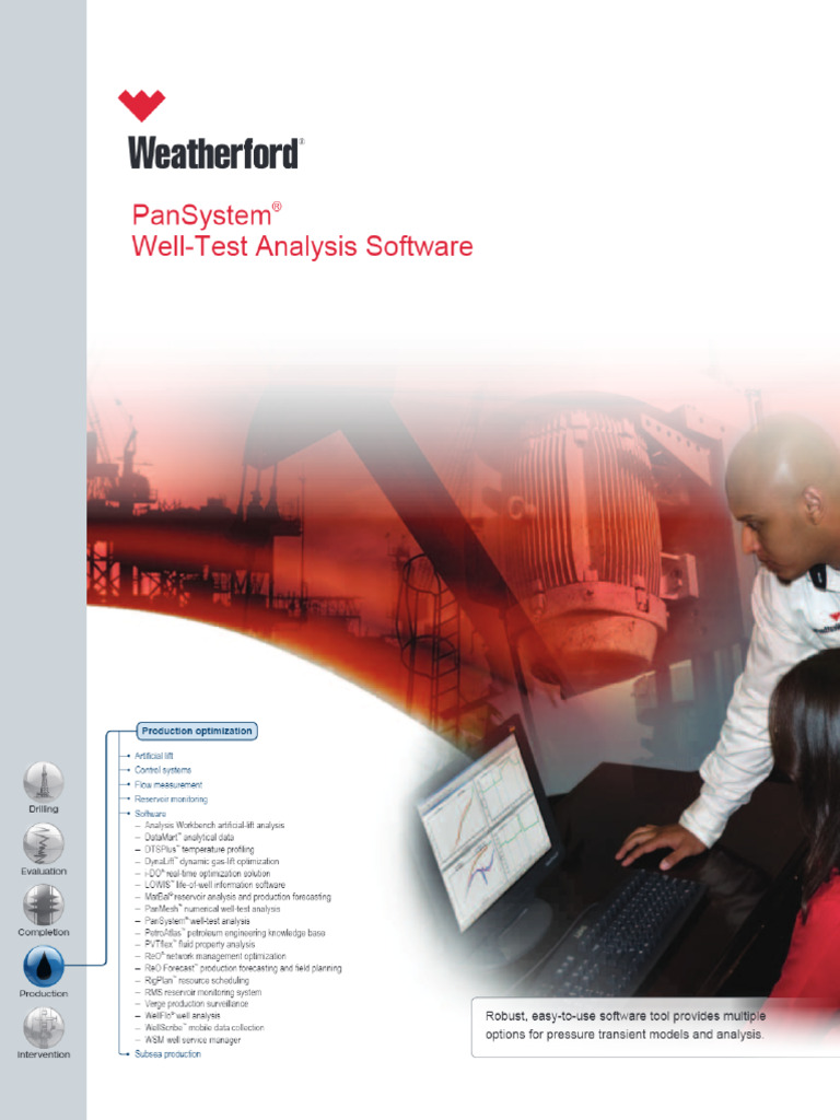 Pansystem Well Test Analysis Software WEATHERFORD | PDF