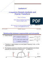 Lecture 4 - Fourier Transform (Slides)