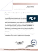 Credencial de Nombramiento de Auditor Externo