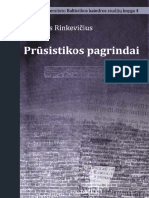 2015 Prusistikos Pagrindai