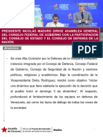 Líneas Del Presidente Nicolás Maduro 05DIC2023