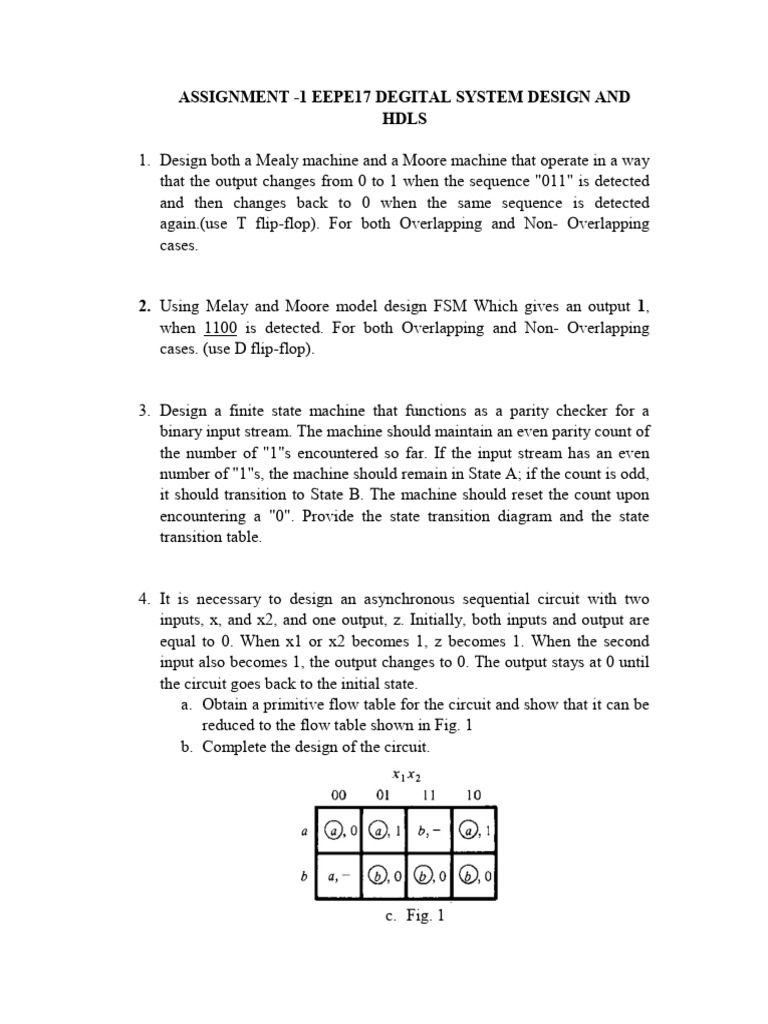 Digital System Design Assignment Tasks | PDF | Logic Gate | Applied ...