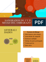 Sangrados de I y II Mitad Del Embarazo