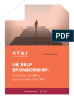 UK Self Sponsorship Guide With FAQs 2022