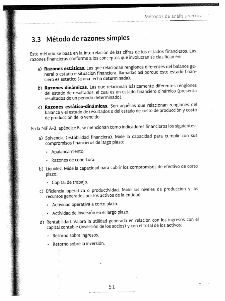 Metodo de Razones Simples | PDF
