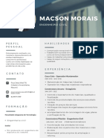 Macson Morais: Perfil Pessoal
